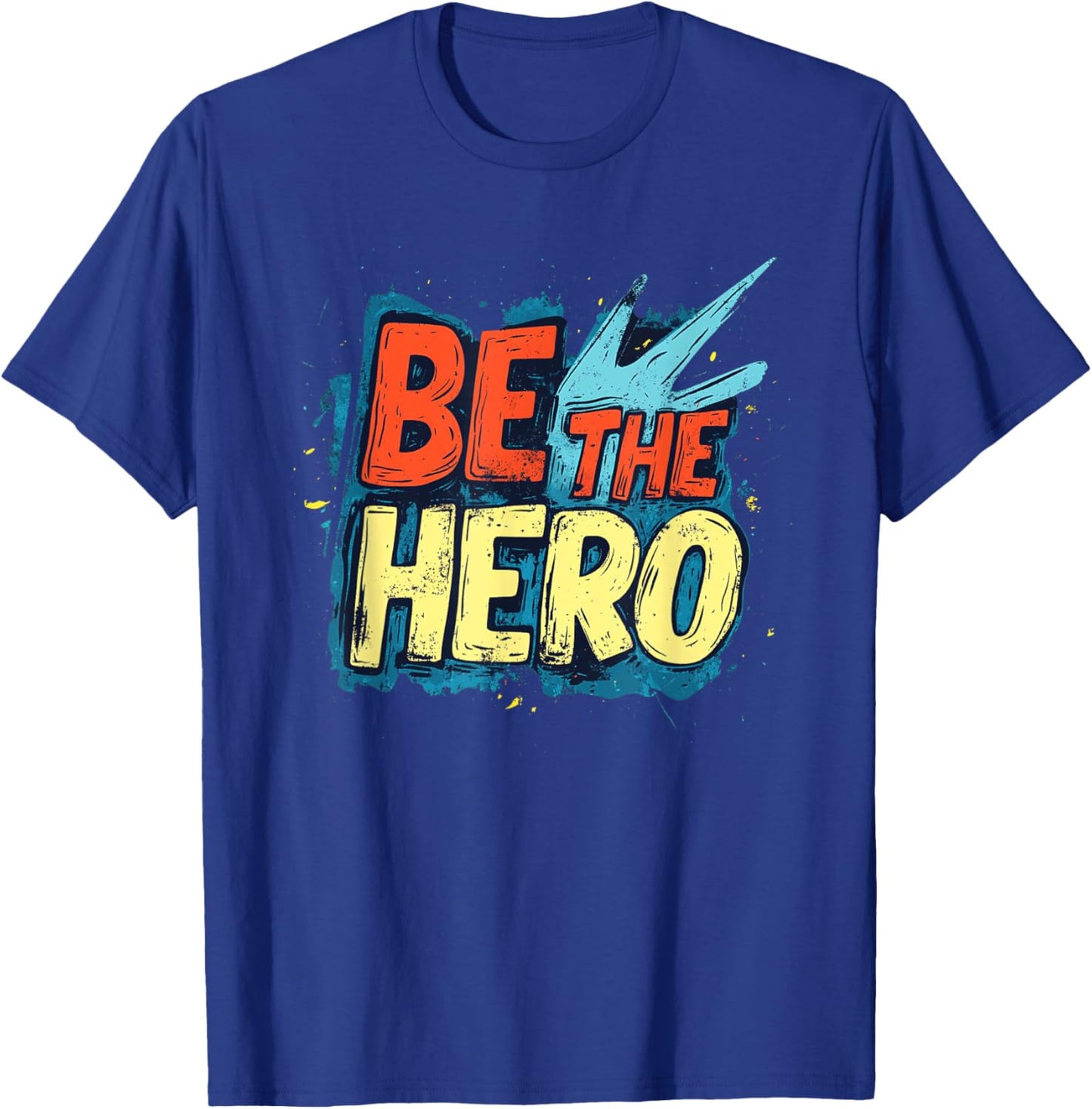 Cool Be the Hero Emblem Costume T-Shirt - T-Shirt | Royal