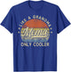 Mema Like A Grandma Only Cooler Mother's Day Mema T-Shirt - T-Shirt | Royal