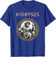 Dionysus Greek God T-Shirt - T-Shirt | Royal