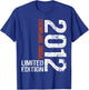 13th Anniversary 2012 Vintage 13 Years Boy and Girl 2012 T-Shirt - T-Shirt | Royal