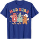 Med Surg Crew Christmas Tree Gingerbread Nurse T-Shirt - T-Shirt | Royal