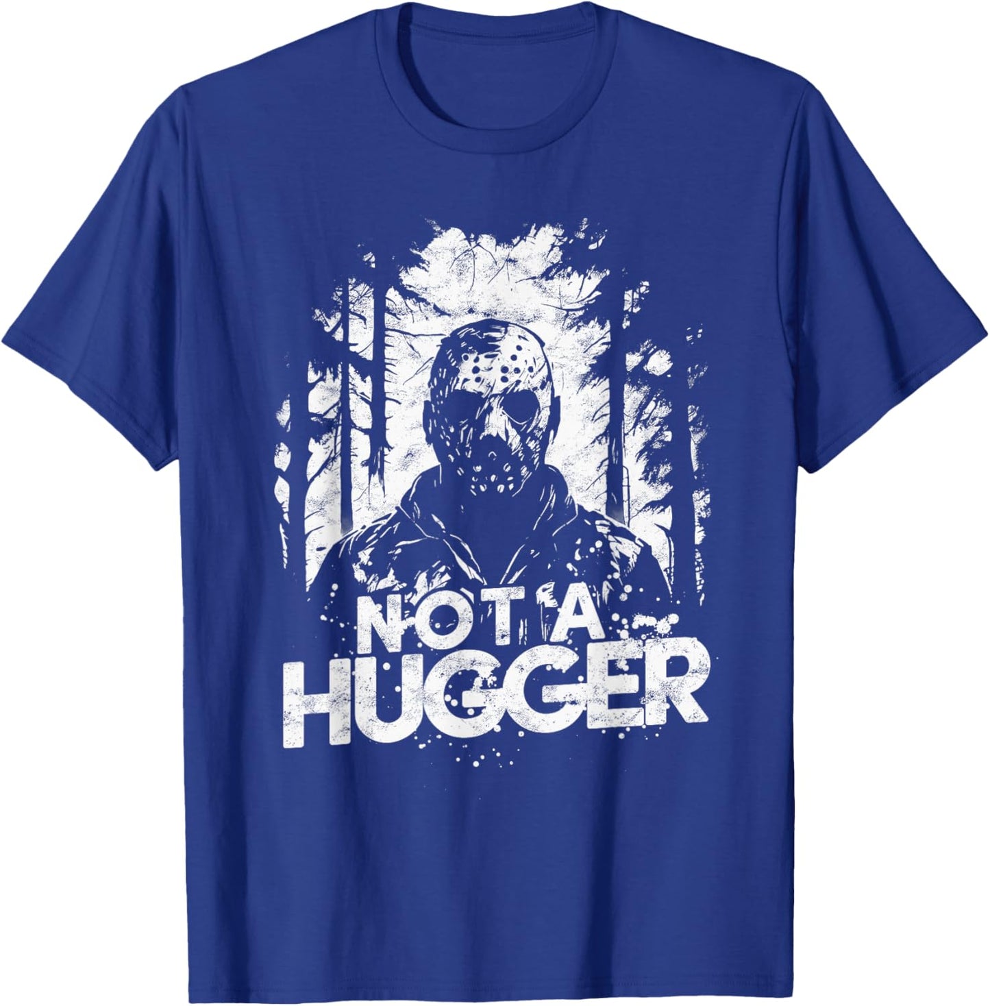 Funny Scary Character Hugger T-Shirt - T-Shirt | Royal