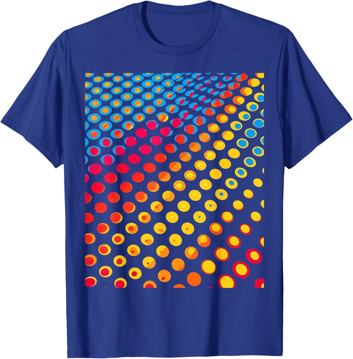 Abstract Pop T-Shirt - T-Shirt | Royal