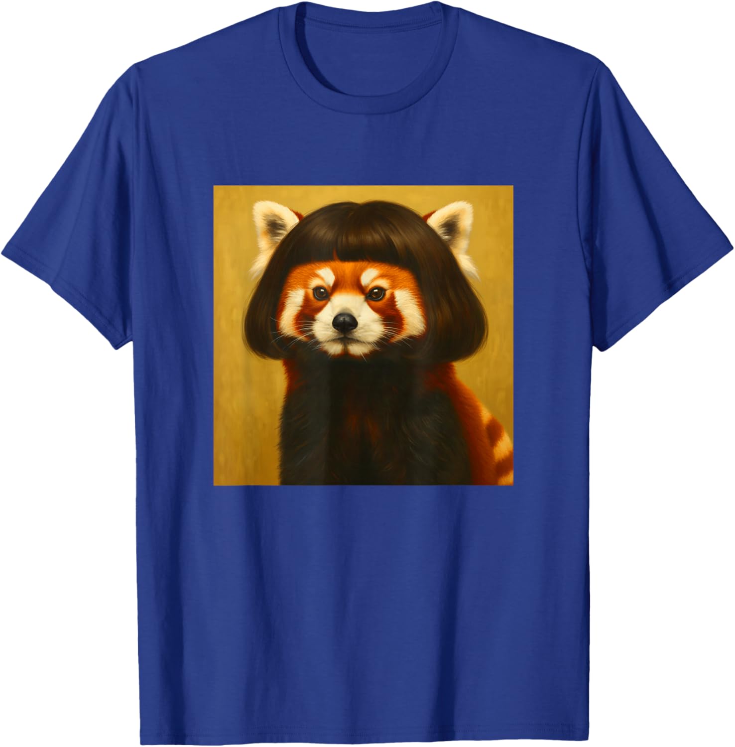 Funny Red Panda Bob Haircut Meme Women Kids T-Shirt - T-Shirt | Royal