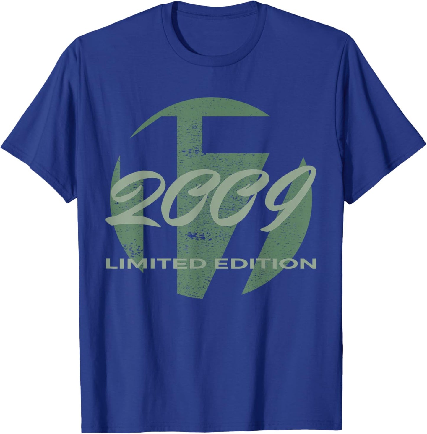 17. Geburtstag Mädchen Junge 17 Jahre 2009 Lustig Geschenk T-Shirt - T-Shirt | Royal