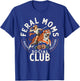 Feral Moms Social Club Raising Hellions Tiger Mother's Day T-Shirt - T-Shirt | Royal