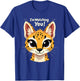 Serval Cat Exotic Feline African Wildcat Wildlife Lover Gear T-Shirt - T-Shirt | Royal