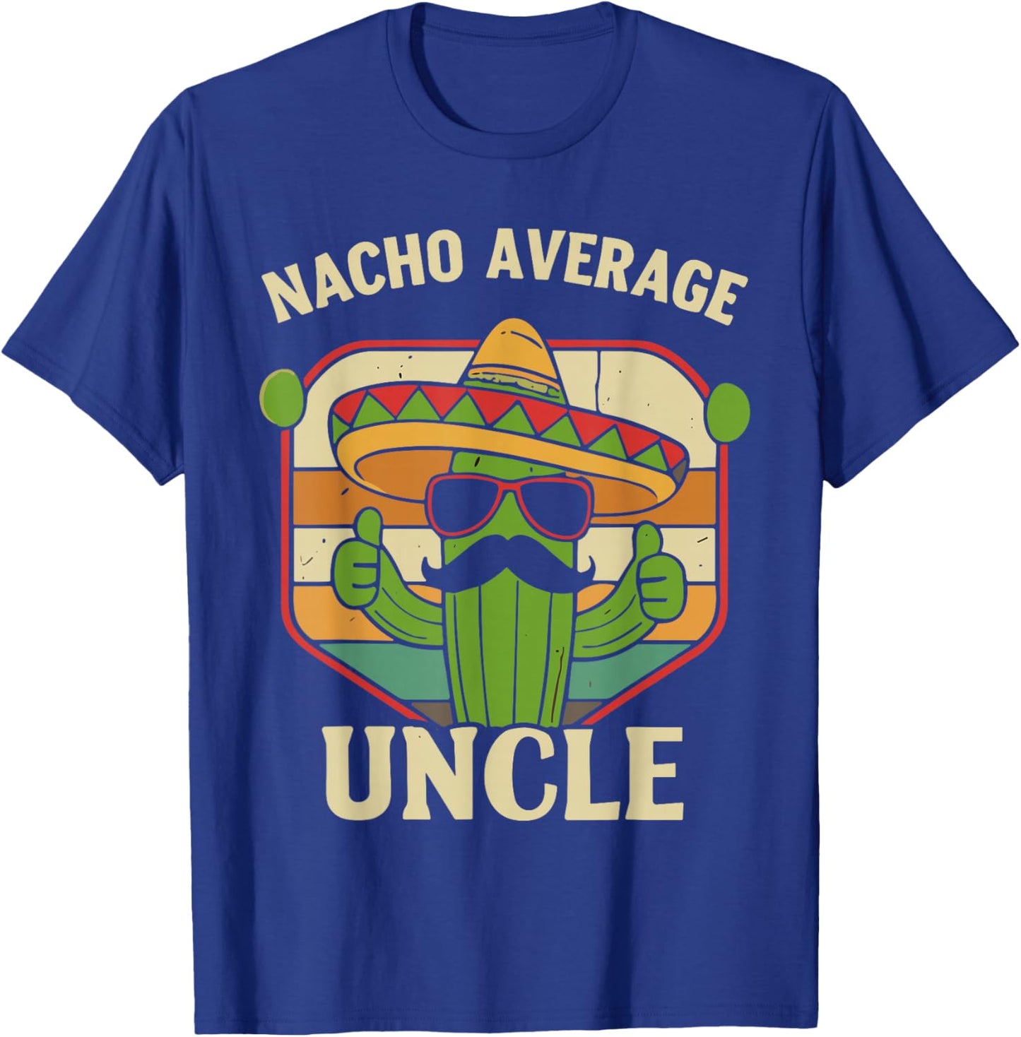 Retro Favorite Uncle Shirt, Vintage Best Uncle Ever T-Shirt - T-Shirt | Royal