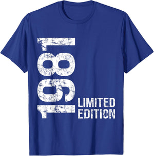 Men's 45th Birthday 1981 T-Shirt - T-Shirt | Royal