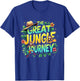 Retro The Great Jungle Journey Adventure Theme VBS Apparel T-Shirt - T-Shirt | Royal