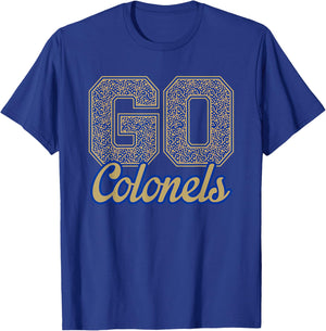 Cass Colonels GO! School Pride T-Shirt - T-Shirt | Royal