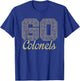 Cass Colonels GO! School Pride T-Shirt - T-Shirt | Royal