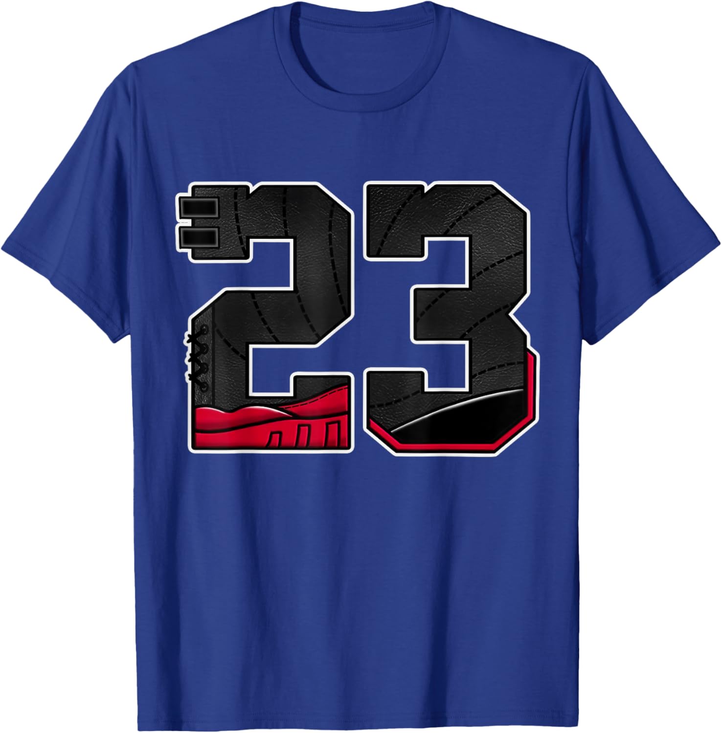 Number 23 Flu Game 12s Retro Matching Women T-Shirt - T-Shirt | Royal