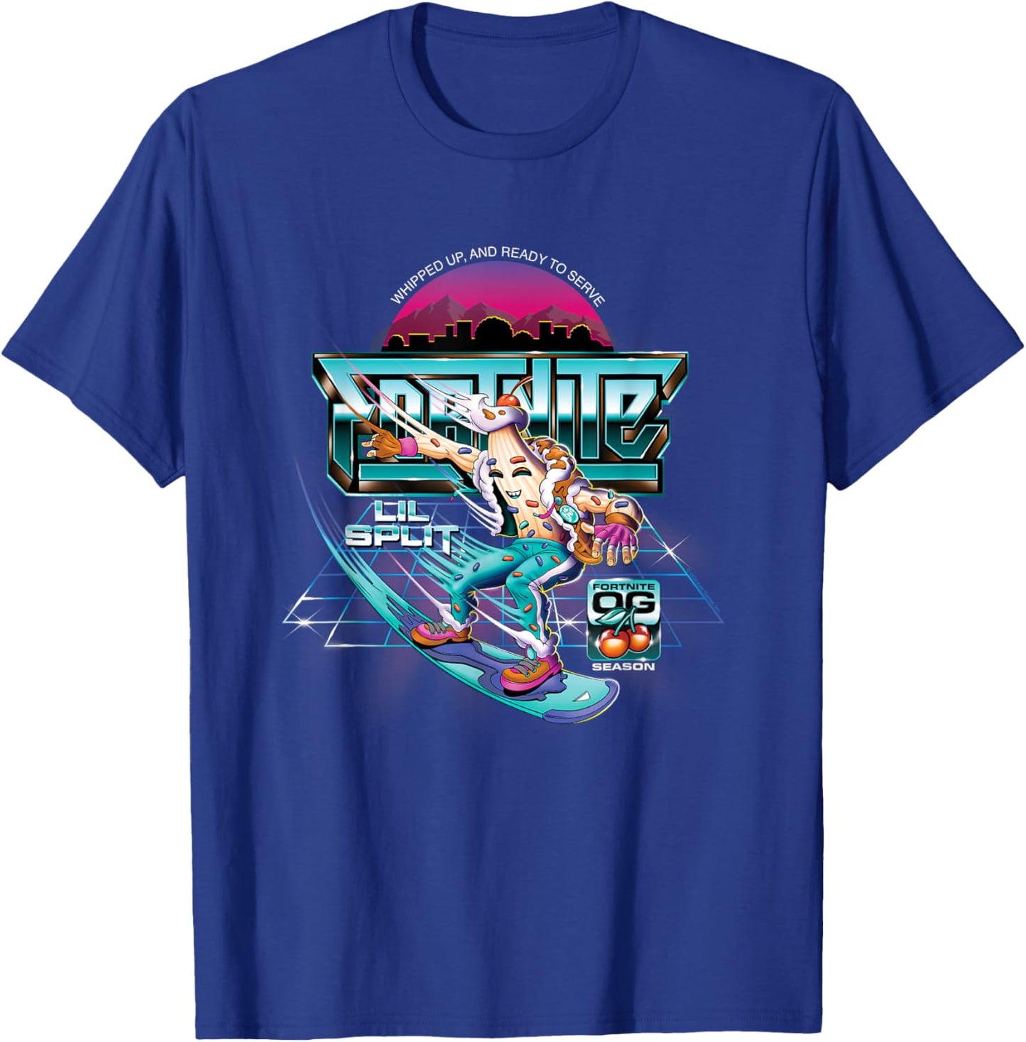 Fortnite Lil Split Whipped Up And Ready To Serve T-Shirt - T-Shirt | Royal