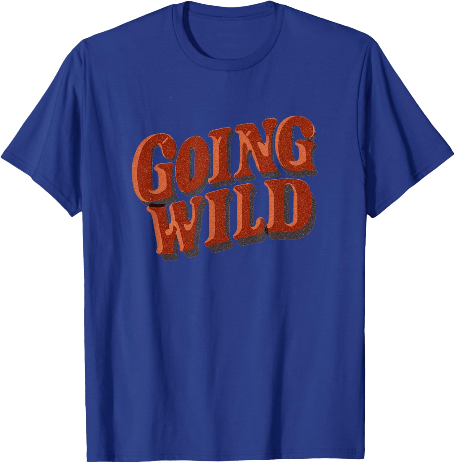 Amazing Going Wild Logo T-Shirt - T-Shirt | Royal