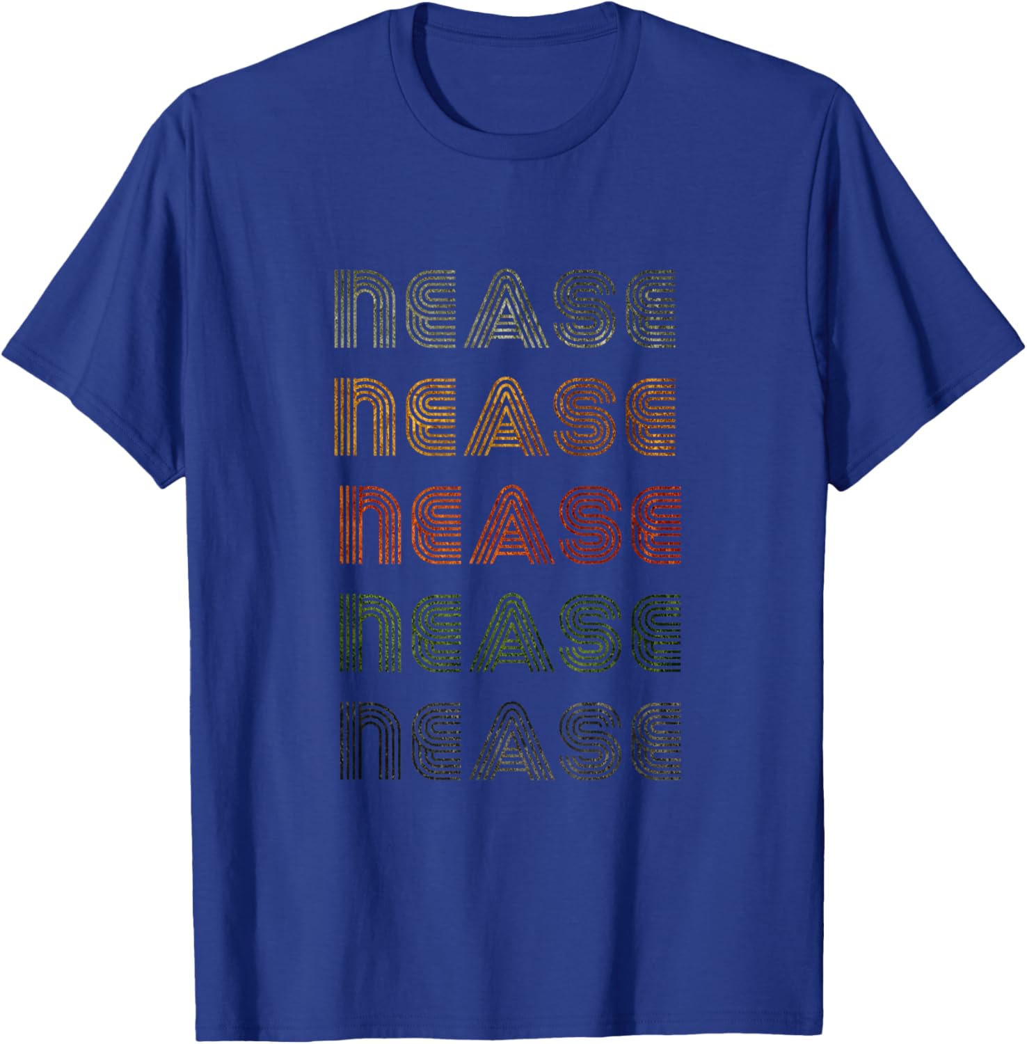 Love Heart Nease Grunge Vintage Style Black Nease T-Shirt - T-Shirt | Royal
