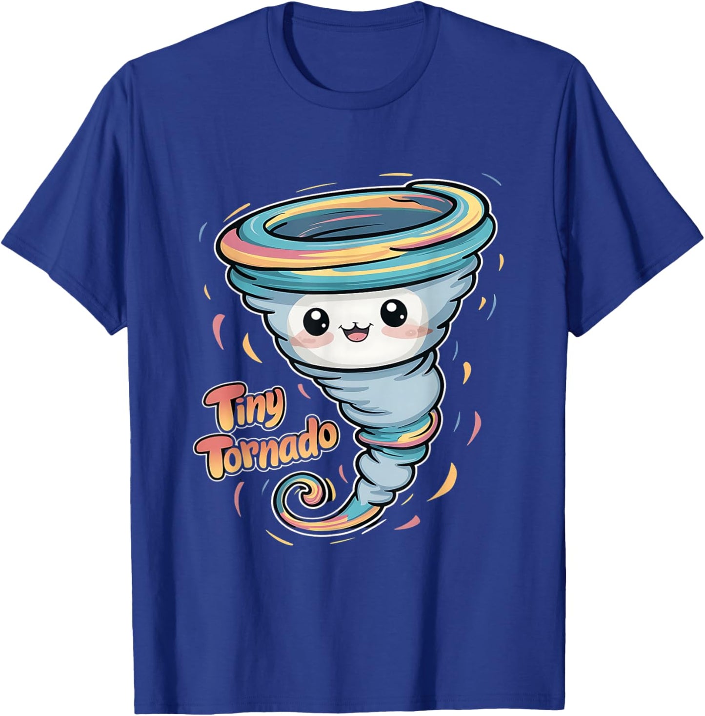 Cute Tiny Tornado for Messy Children And Toddlers Boy Girl T-Shirt - T-Shirt | Royal