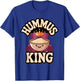 Hummus King T-Shirt - T-Shirt | Royal