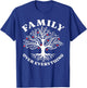 Family reunion 2025 Family Over Everything Matching Trip T-Shirt - T-Shirt | Royal