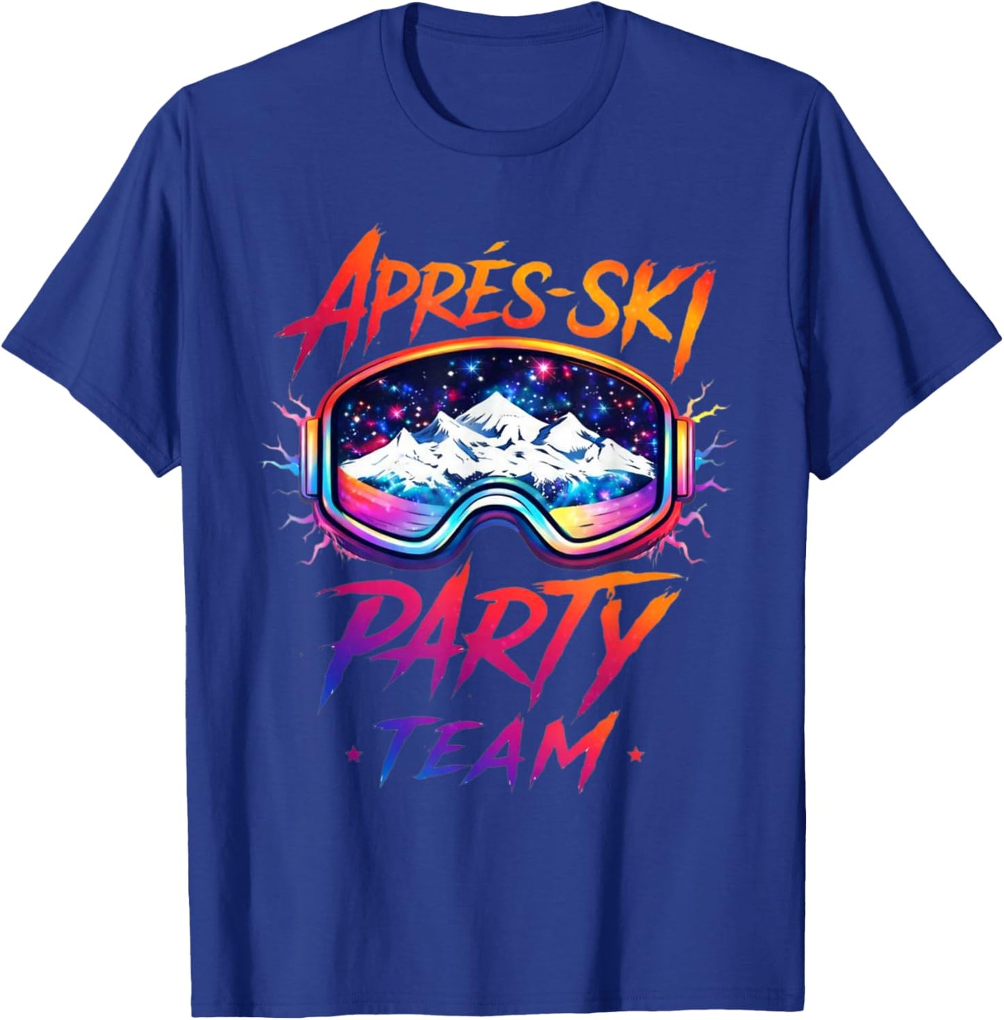Team After Ski – Ski Winter Party Mountain Gift T-Shirt - T-Shirt | Royal
