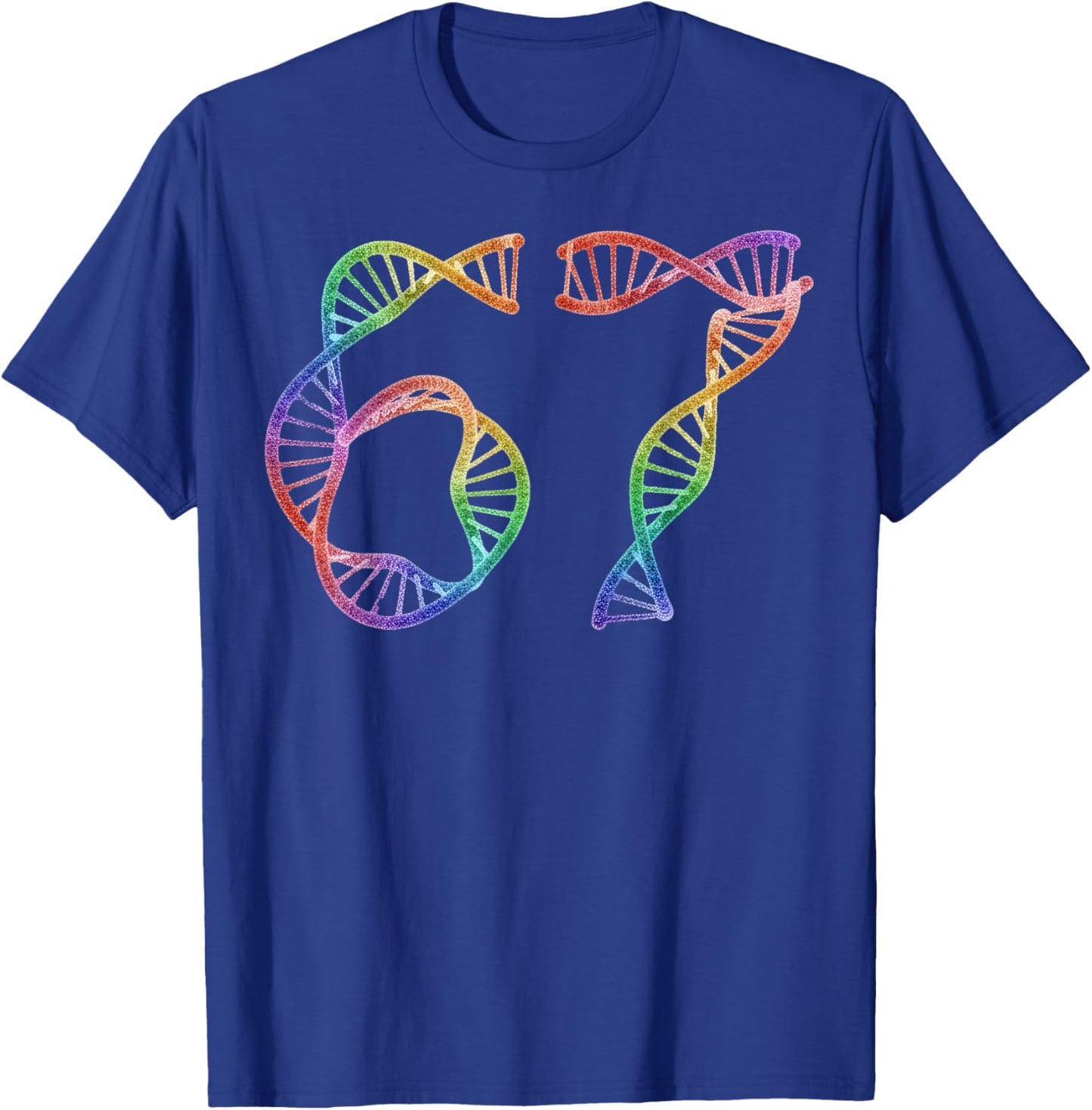 67 Funny Number Meme DNA Replication Molecular Biology Humor T-Shirt - T-Shirt | Royal