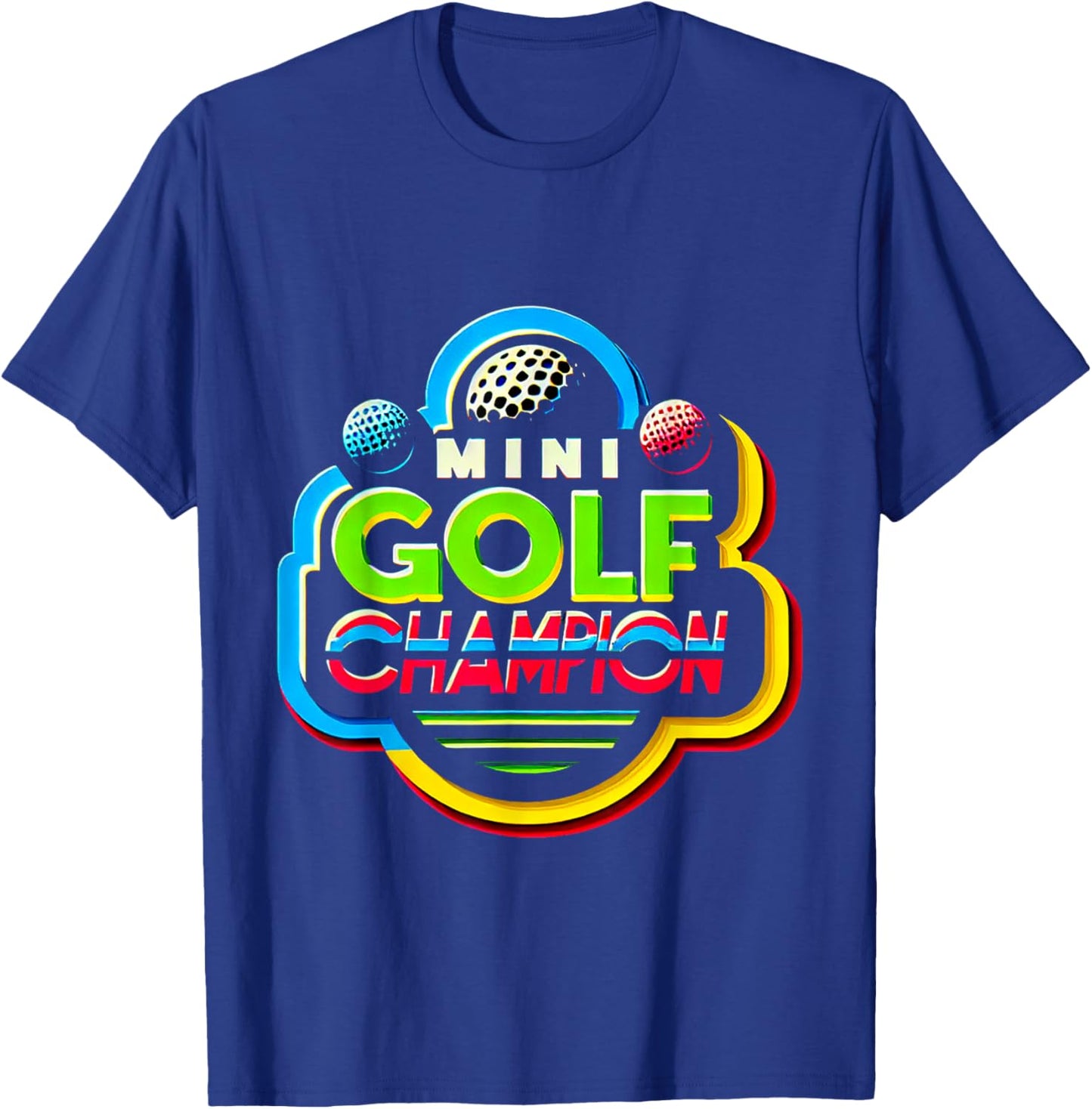 Mini Golf Champion T-Shirt - T-Shirt | Royal