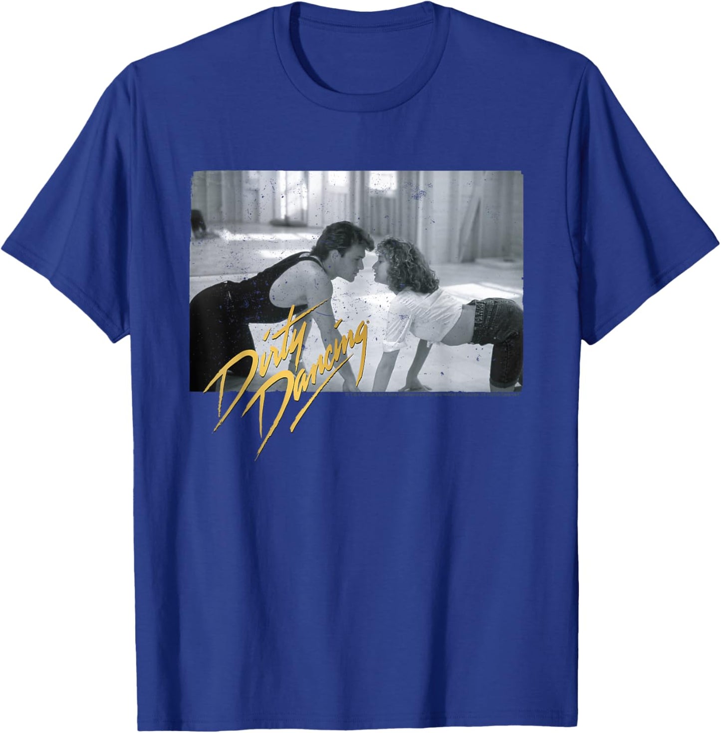 Dirty Dancing Johnny & Frances Love is a Strange Dance Scene , grey, S T-Shirt - T-Shirt | Royal