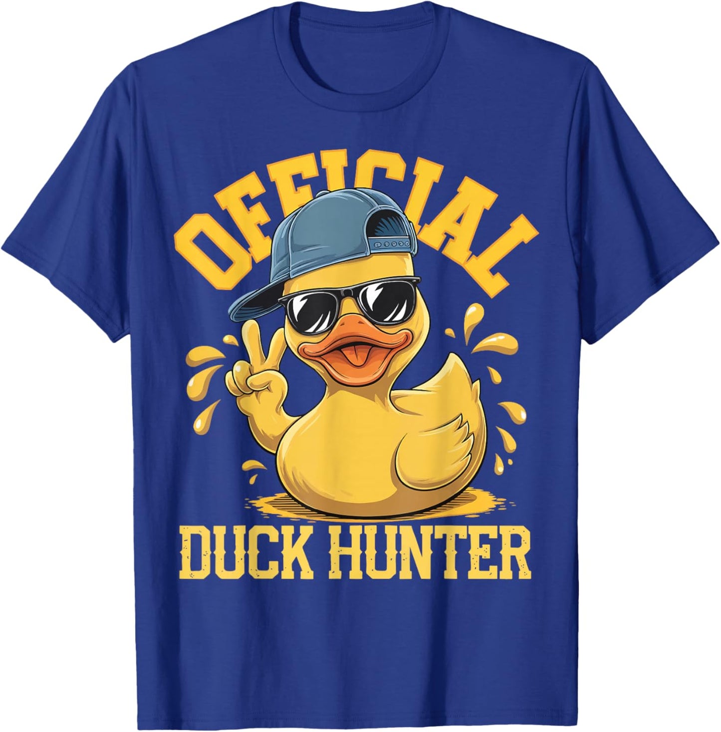 Official Duck Hunter T-Shirt - T-Shirt | Royal