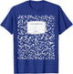 Composition Notebook Halloween Costume T-Shirt - T-Shirt | Royal