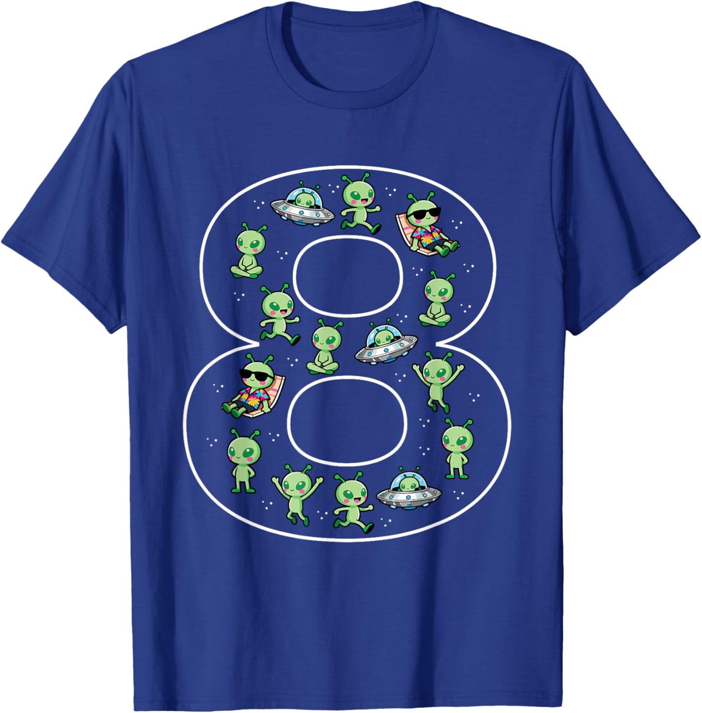 Space T-Shirt - T-Shirt | Royal
