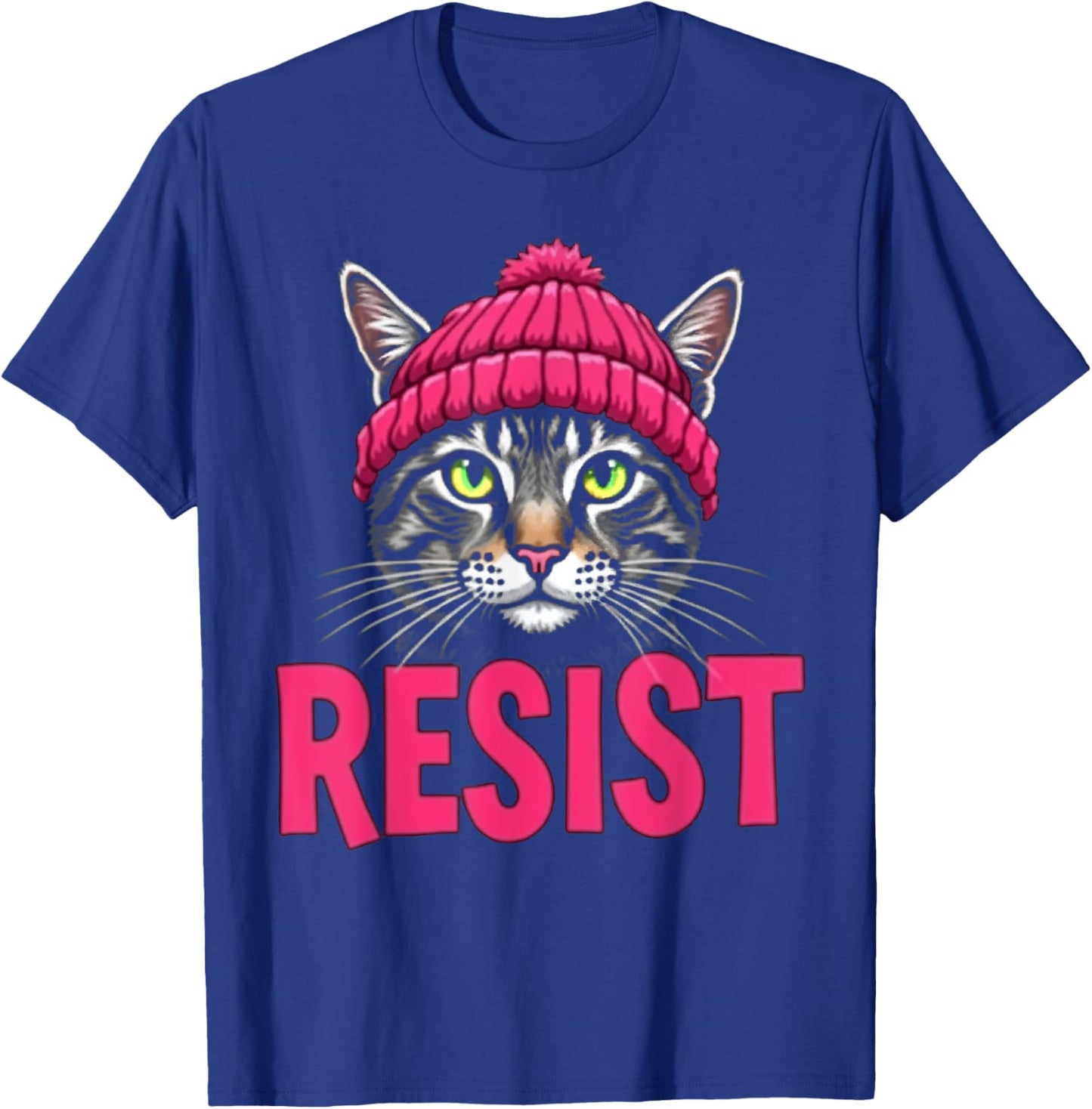 Cat Resist T-Shirt - T-Shirt | Royal