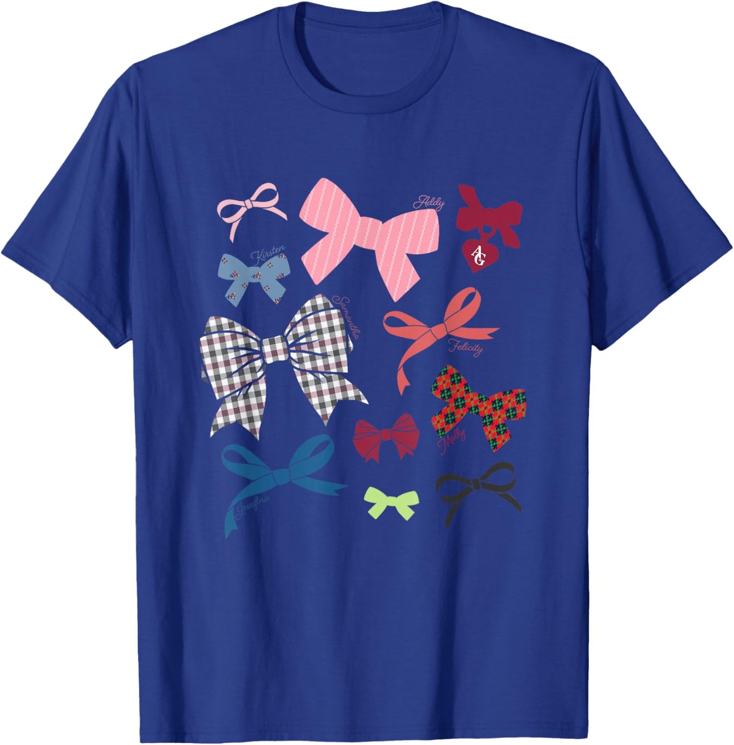 American Girl - Iconic Hair Bows T-Shirt - T-Shirt | Royal