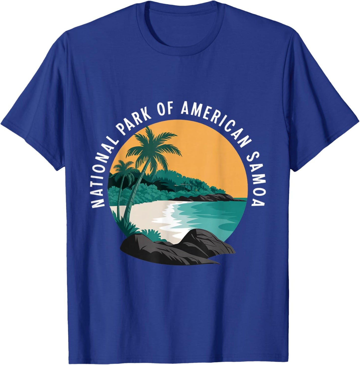 National Park Of American Samoa T-Shirt - T-Shirt | Royal