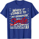 When It Comes to My Grandkids I Will Smile in My Mugshot T-Shirt - T-Shirt | Royal