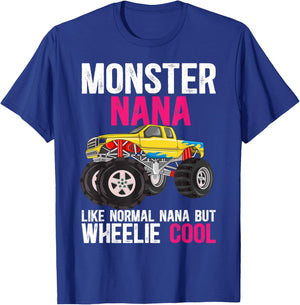 Monster Truck Nana Definition Monster Truck Nana Grandma T-Shirt - T-Shirt | Royal