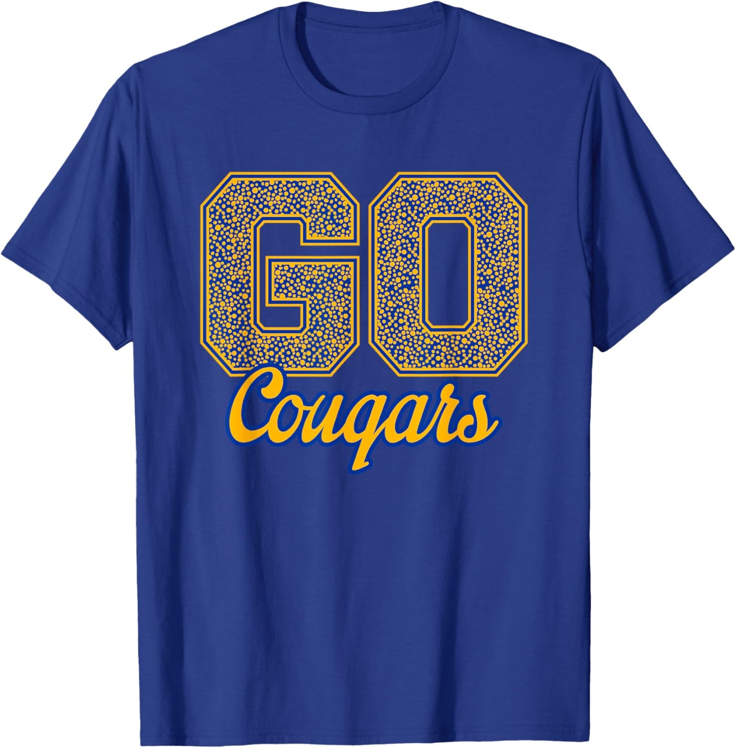 Clovis Cougars GO! School Pride T-Shirt - T-Shirt | Royal