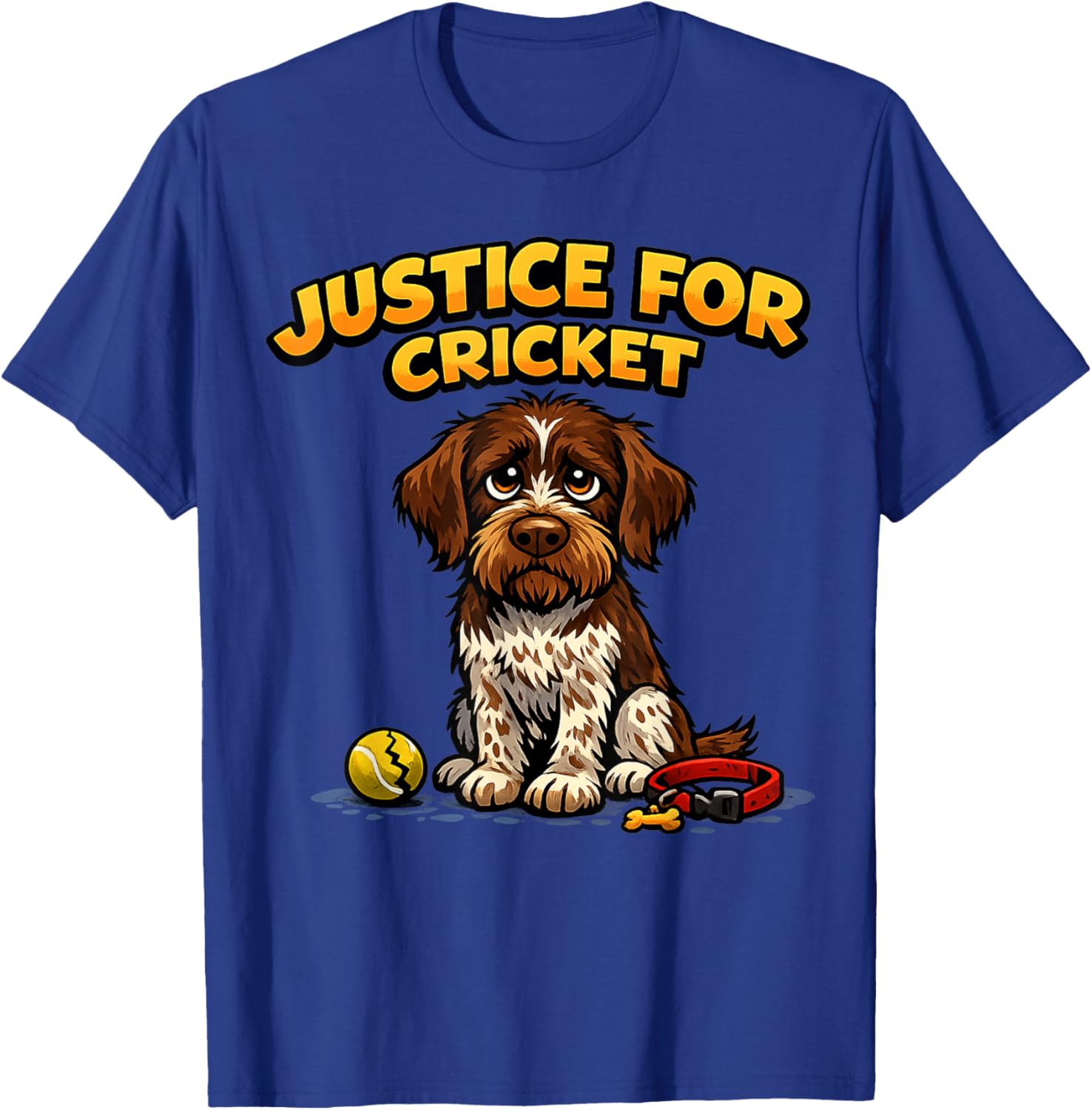 Justice for Cricket T-Shirt - T-Shirt | Royal