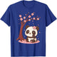 Japanese Panda Kawaii Cherry Blossom Sakura Anime T-Shirt - T-Shirt | Royal