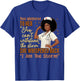 I Am The Storm Black History Nurse Melanin PICU MBU ER Women T-Shirt - T-Shirt | Royal