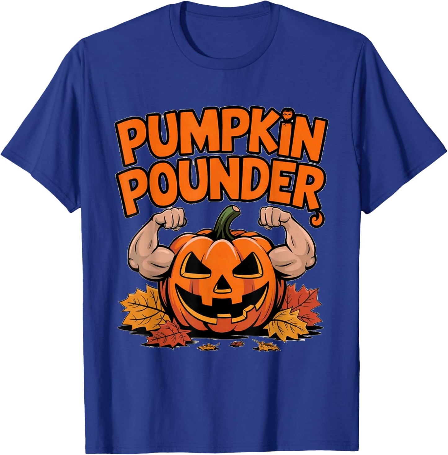 & Fall Flex Your Pumpkin T-Shirt - T-Shirt | Royal