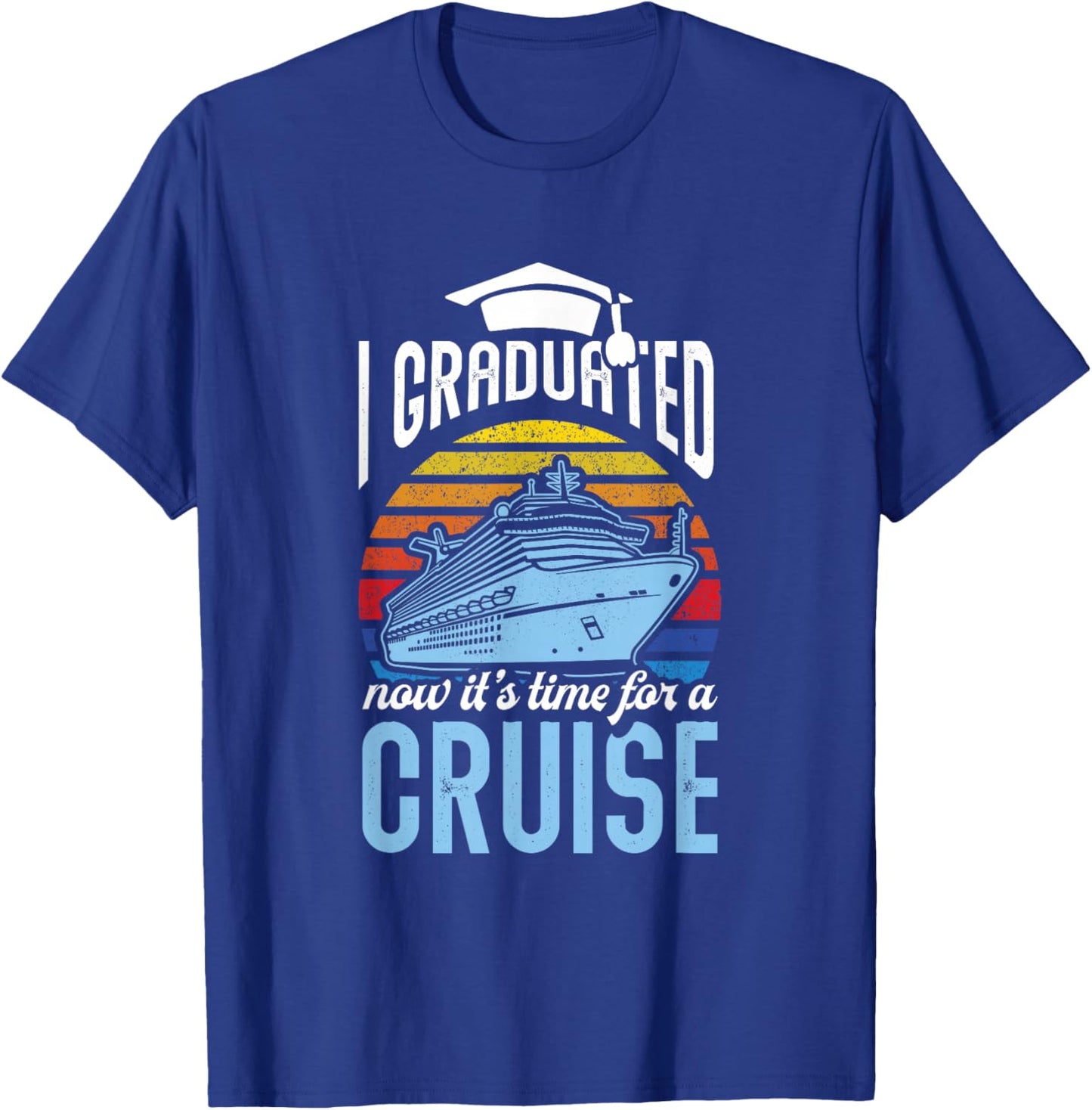 Graduation Trip Vacation Grad Squad Senior Graduation Cruise T-Shirt - T-Shirt | Royal