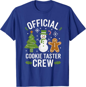 Official Christmas Cookie Tester Taster Baking Crew Toddler T-Shirt - T-Shirt | Royal