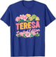 Teresa Limited Edition Vintage Custom Name Wife Grandma T-Shirt - T-Shirt | Royal