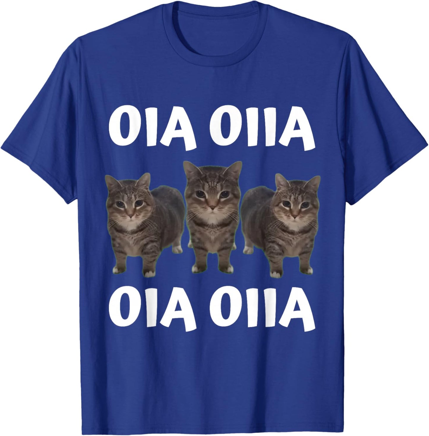 Funny oia oiia oiia Spinning Cat Meme Oia Oiiai Oiiiai Cat T-Shirt - T-Shirt | Royal