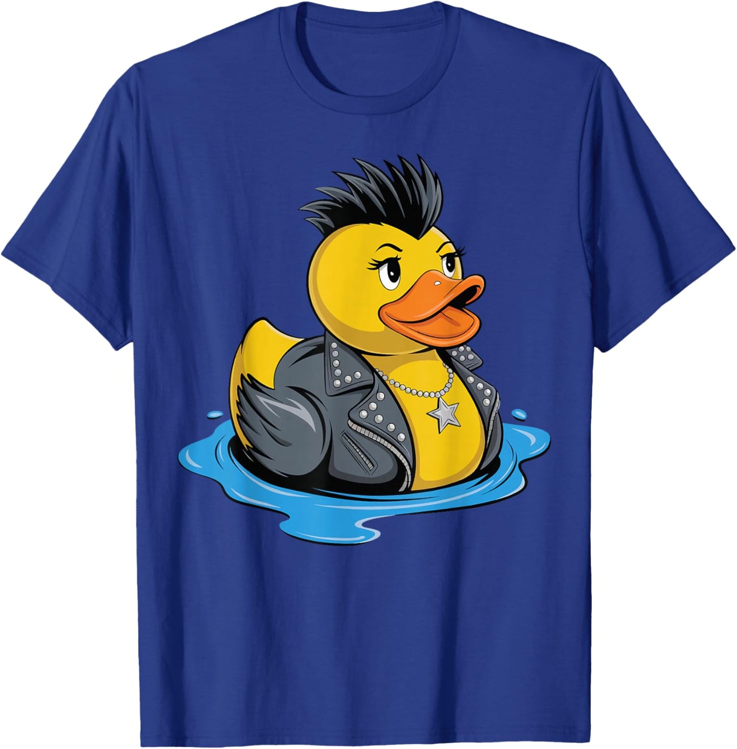 Rubber Duck Punk T-Shirt - T-Shirt | Royal