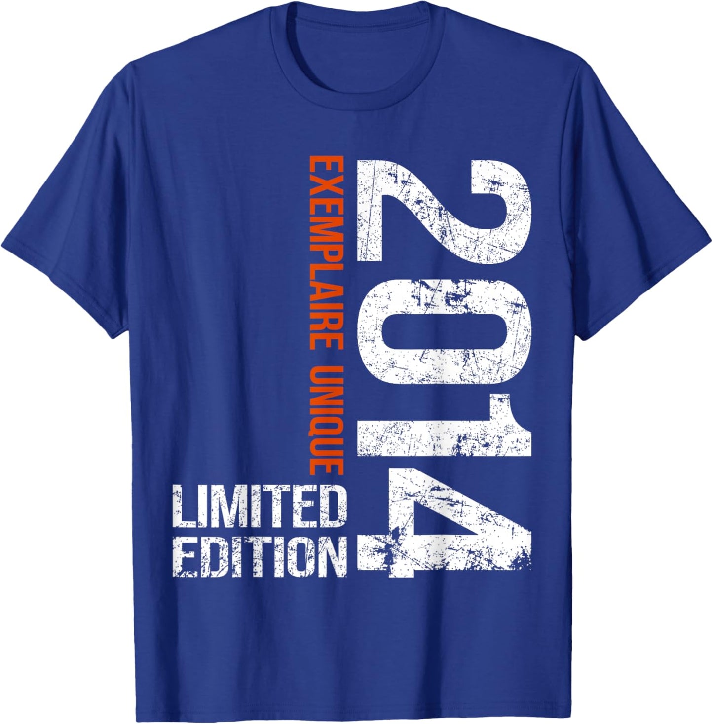 11th Birthday 2014 Vintage 11 Years Boy and Girl 2014 T-Shirt - T-Shirt | Royal