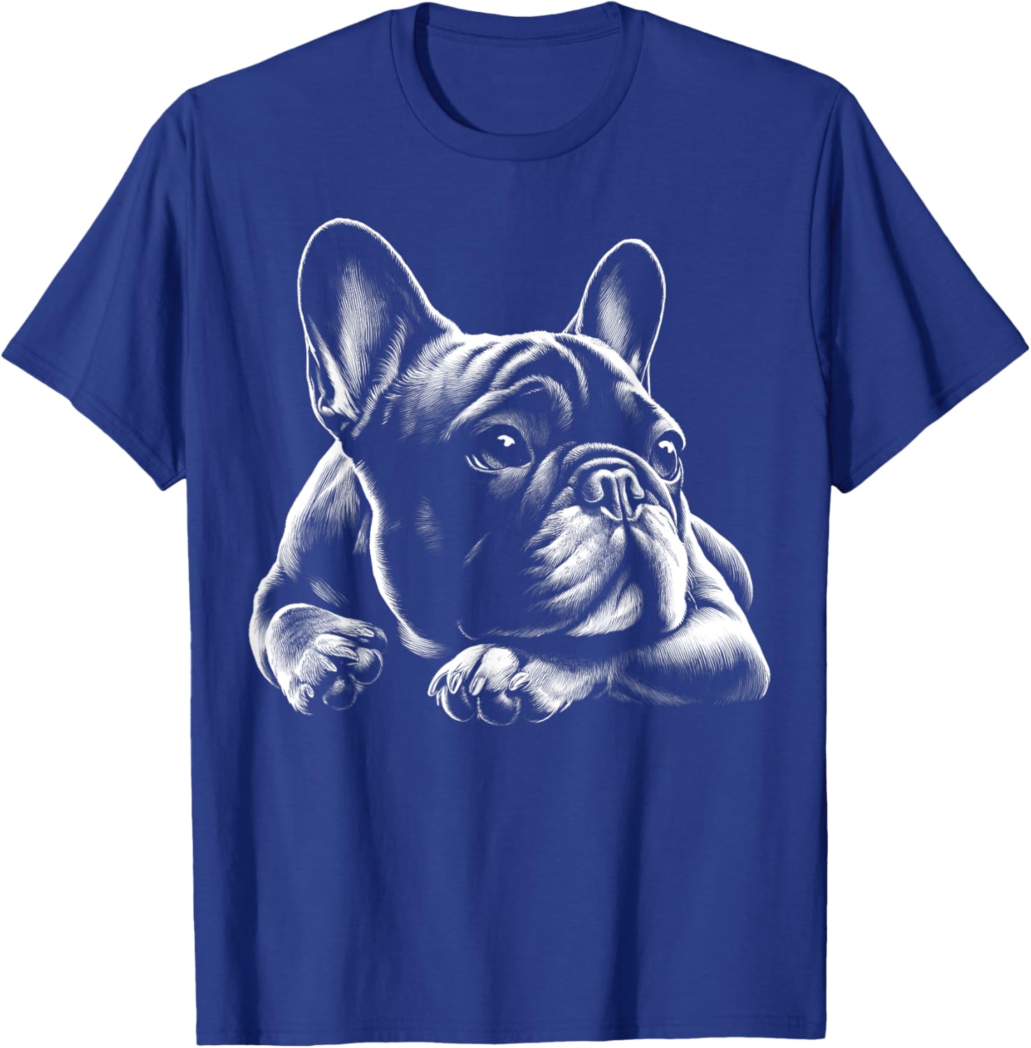 Sweet Dreamy French Bulldog in Lying Pose Women Kids T-Shirt - T-Shirt | Royal