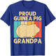 Funny Guinea Pig For Grandpa Potato Pet Lover Fluffy T-Shirt - T-Shirt | Royal