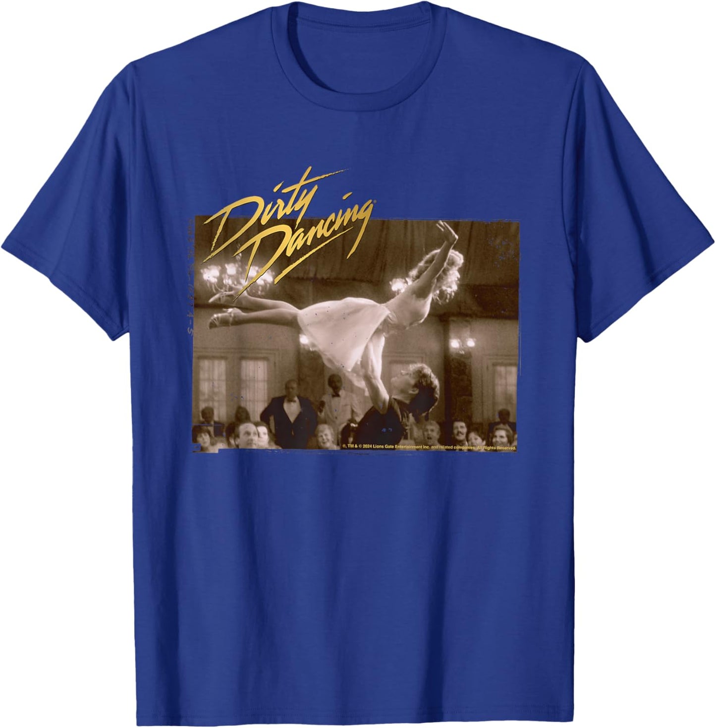 Dirty Dancing The Time Of My Life Lift Scene T-Shirt - T-Shirt | Royal