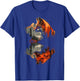 Fox Reflection Foxes Nature Wildlife T-Shirt - T-Shirt | Royal
